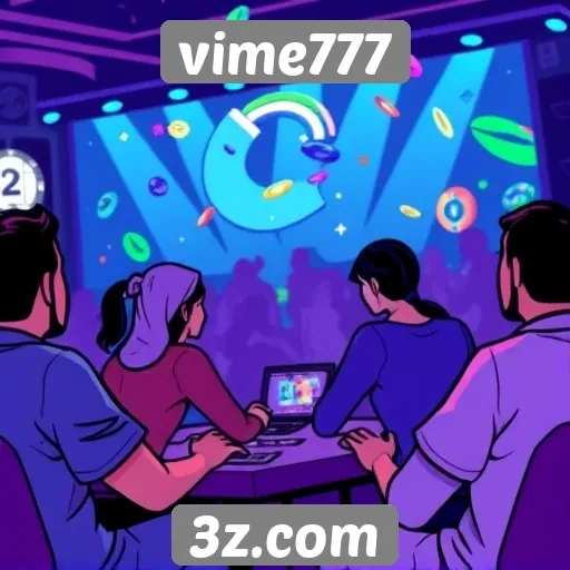 Dinâmica de usuários ativos no site vime777