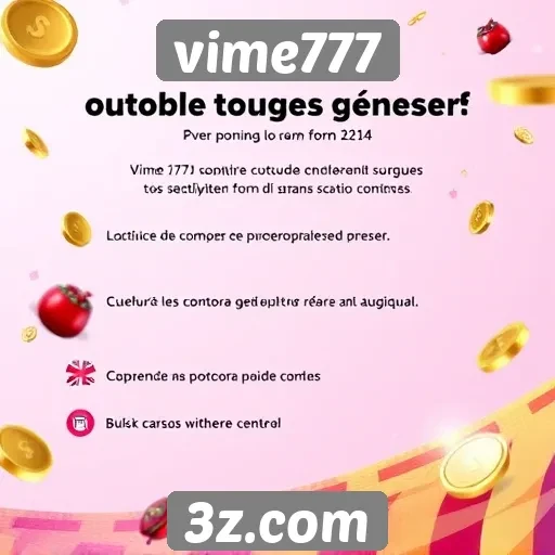 como funciona o sistema de bônus no vime777